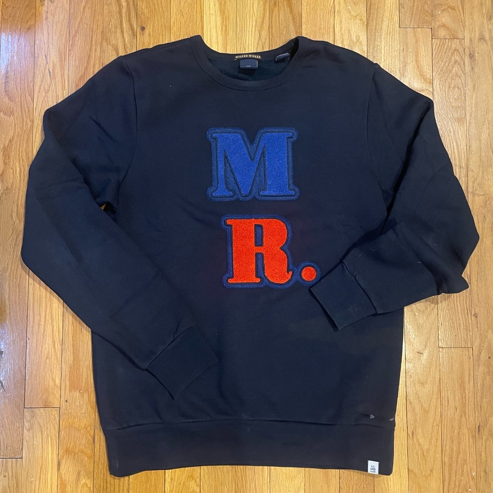 Scotch and Soda M.R. Cotton Crewneck pullover.